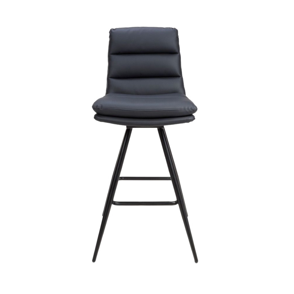 Nobo Swivel Bar Chair – Black
