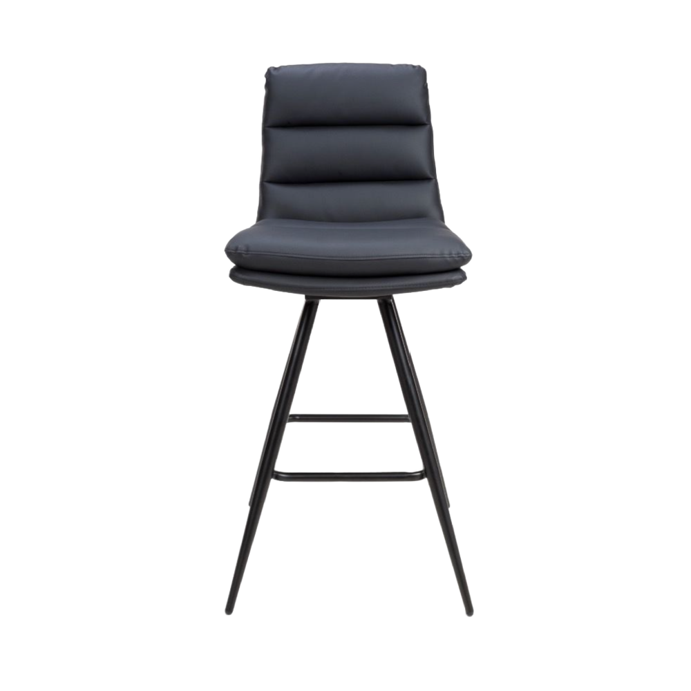 Nobo Swivel Bar Chair – Black