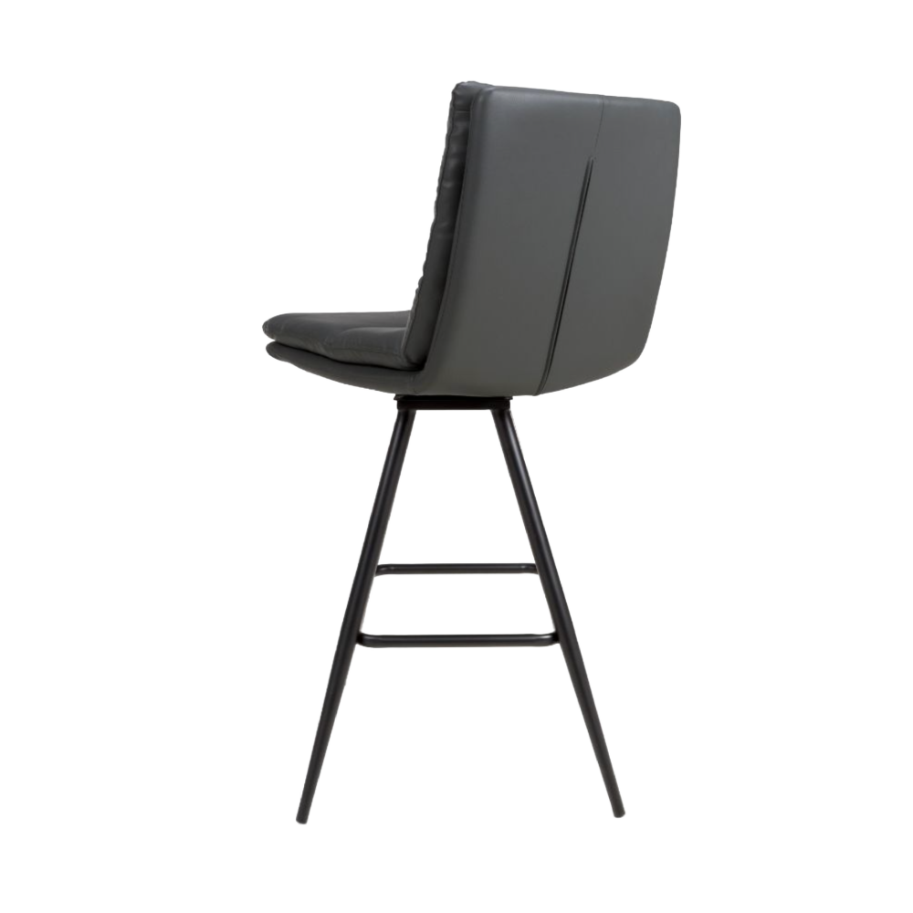 Nobo Swivel Bar Chair – Grey