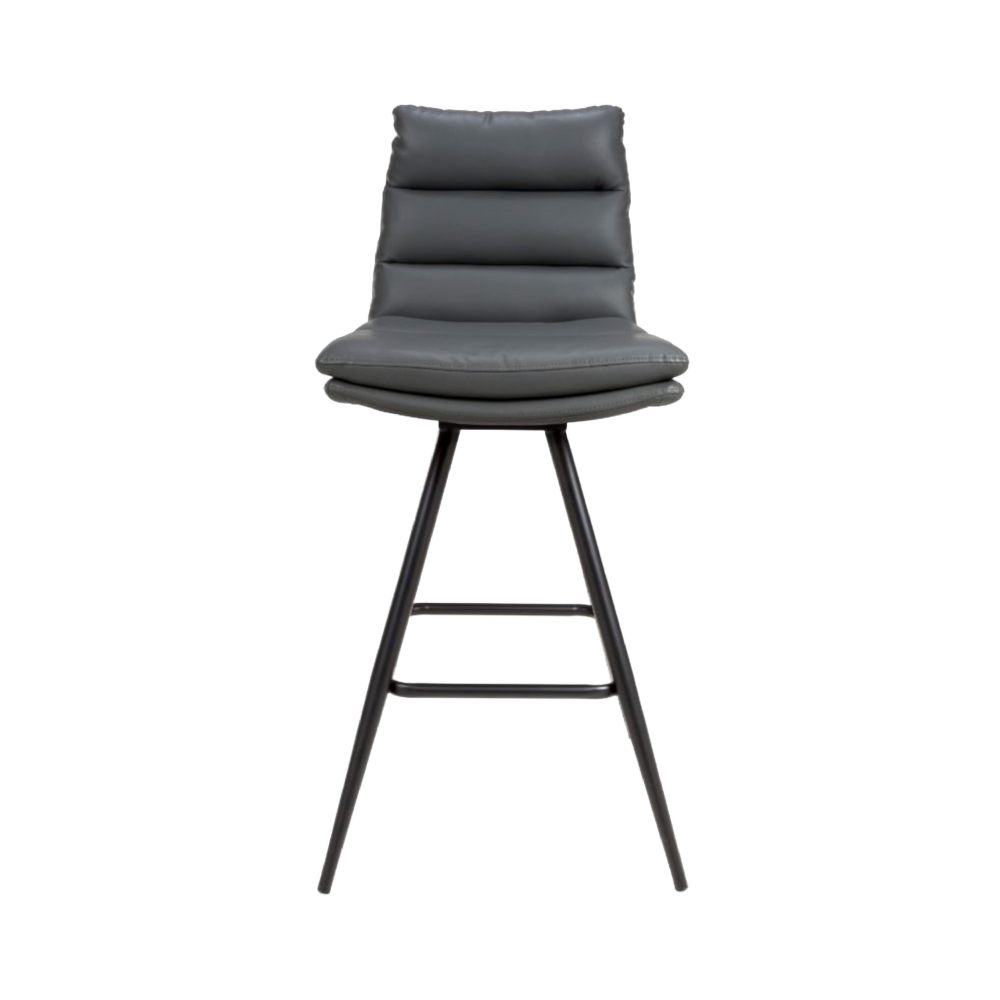 Nobo Swivel Bar Chair – Grey