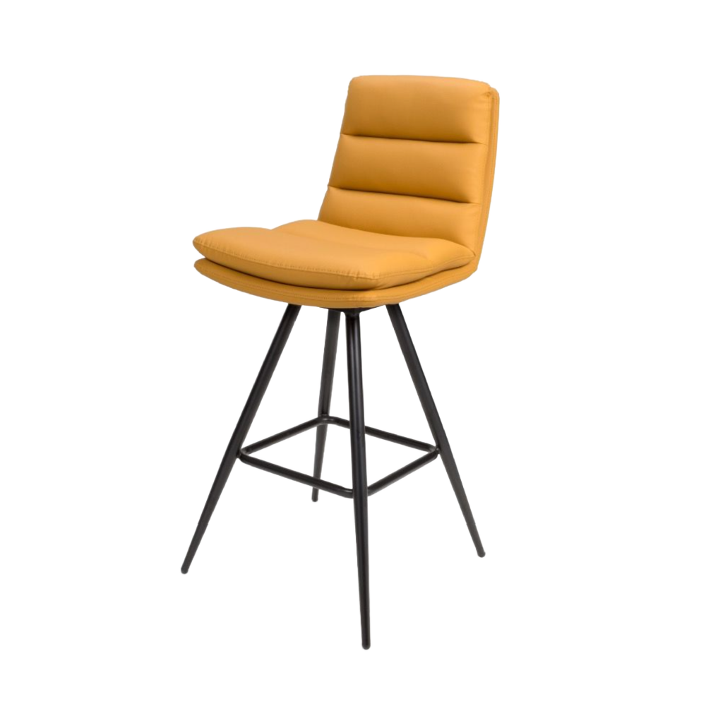 Nobo Swivel Bar Chair – Ocre
