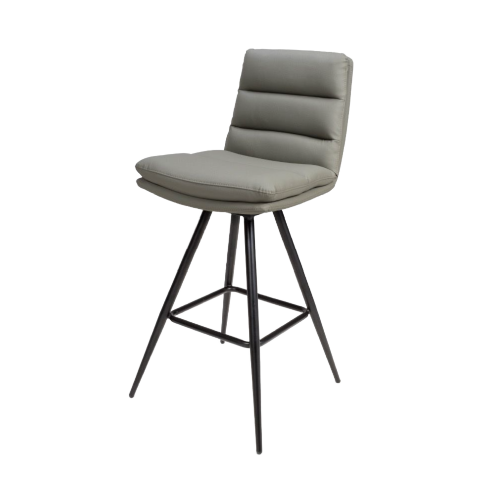 Nobo Swivel Bar Chair – Truffle