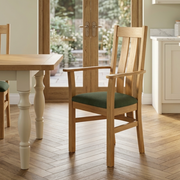 Bergen Solid Oak Carver Chair