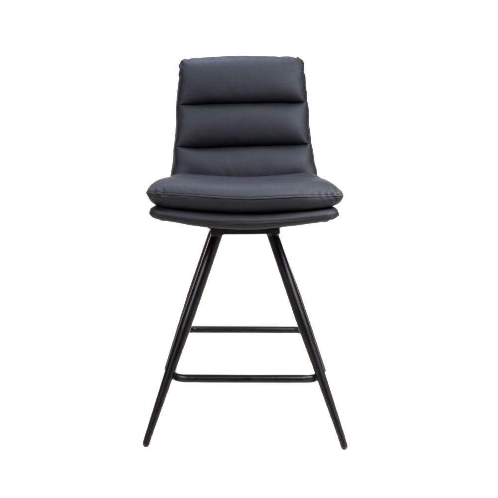 Nobo Swivel Counter Chair – Black
