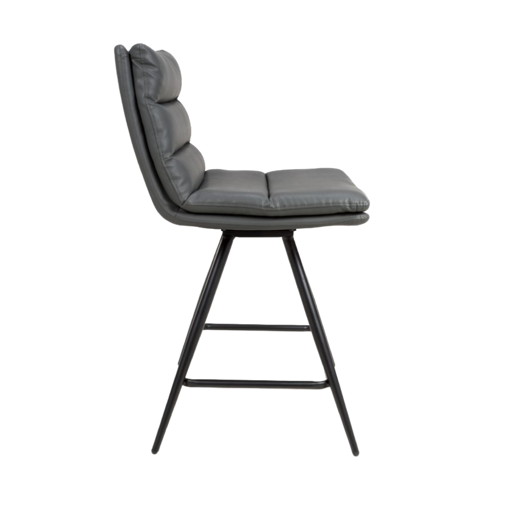 Nobo Swivel Counter Chair – Grey