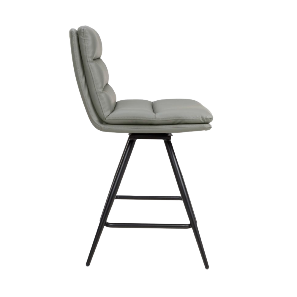 Nobo Swivel Counter Chair – Truffle