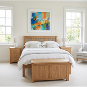 Opus Solid Oak Blanket Box
