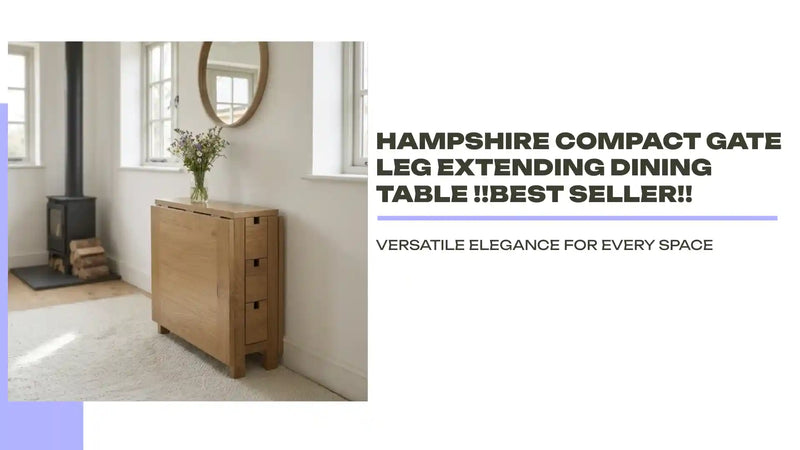 Hampshire Compact Gate leg Extending Dining Table !!best seller!! by@Outfy