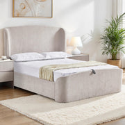 Blaire 6' Ottoman Bed Cream
