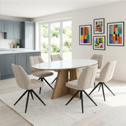 Ravello 160cm Oval Dining Table