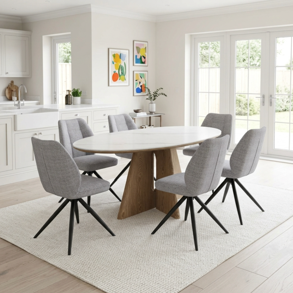 Ravello 160cm Oval Dining Table