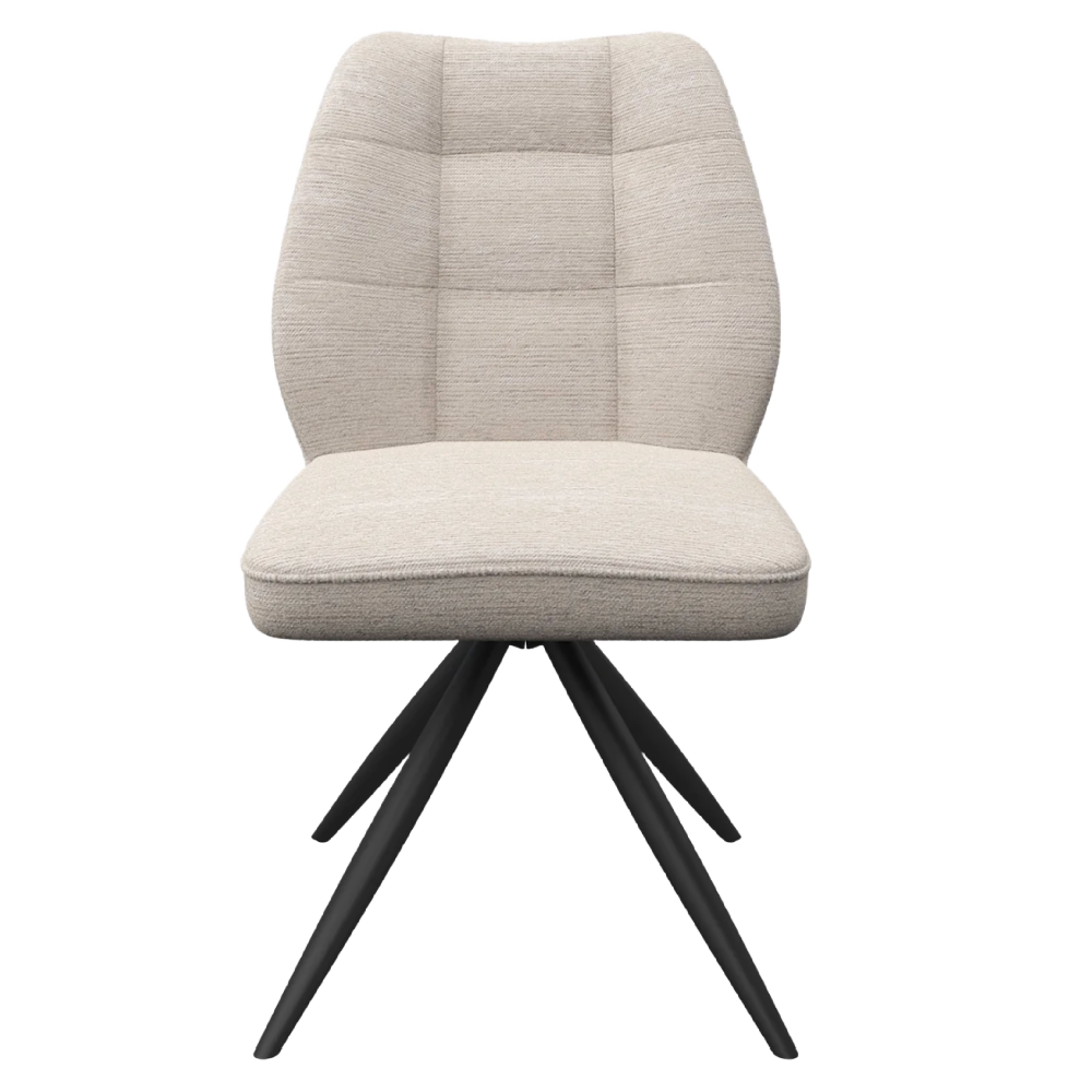 Ravello Fabric Swivel Dining Chair