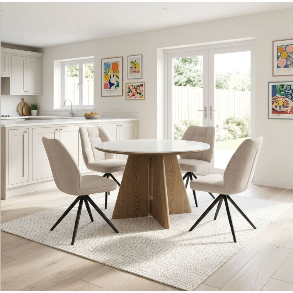 Ravello 120cm Round Dining Table