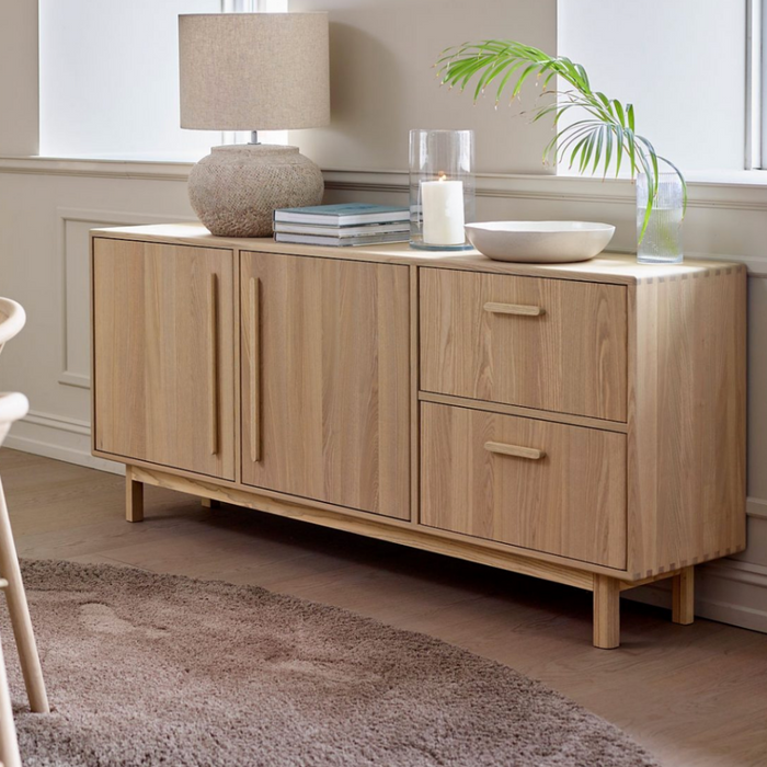 Kristensen Options oak  Wide Sideboard