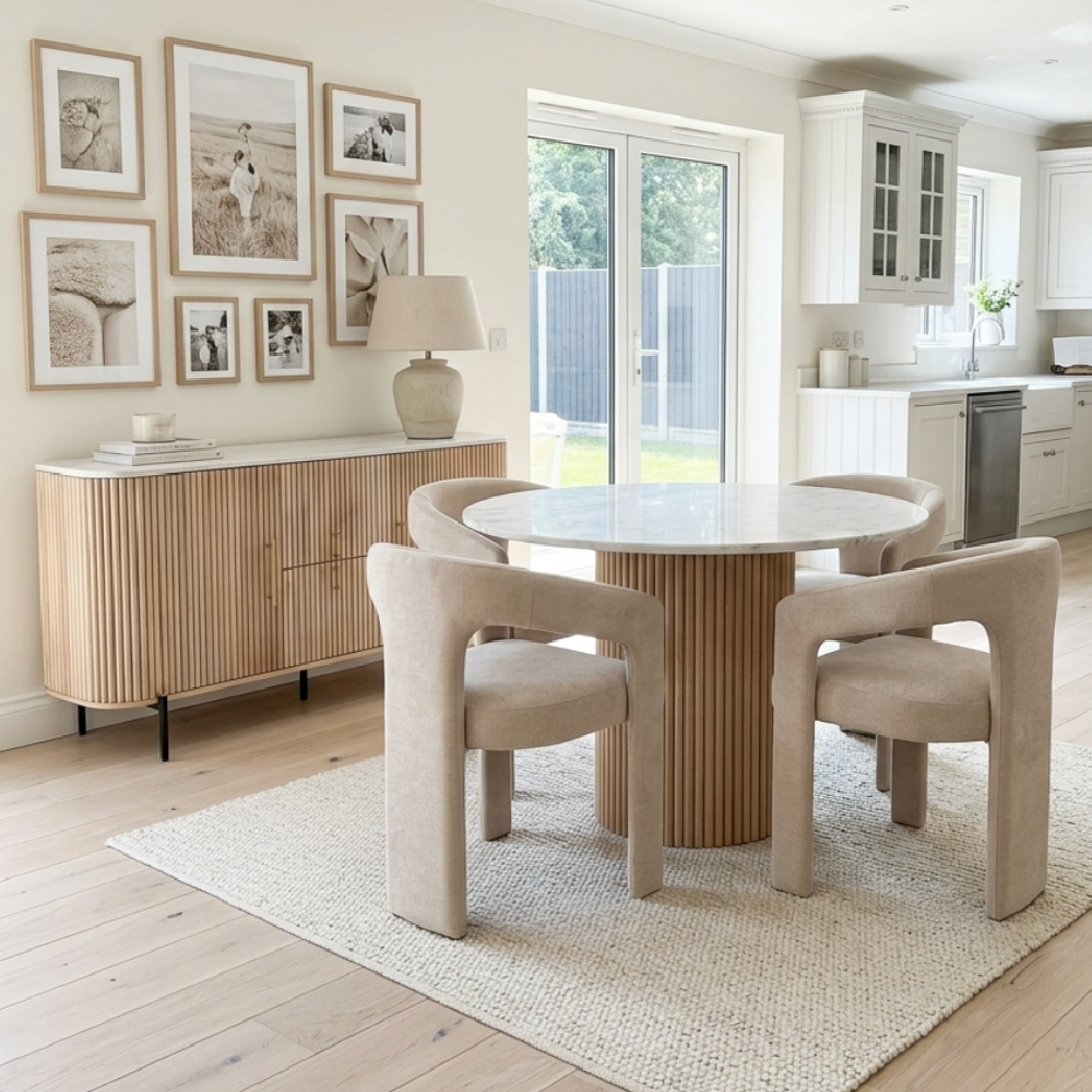 Reed Round Dining Table