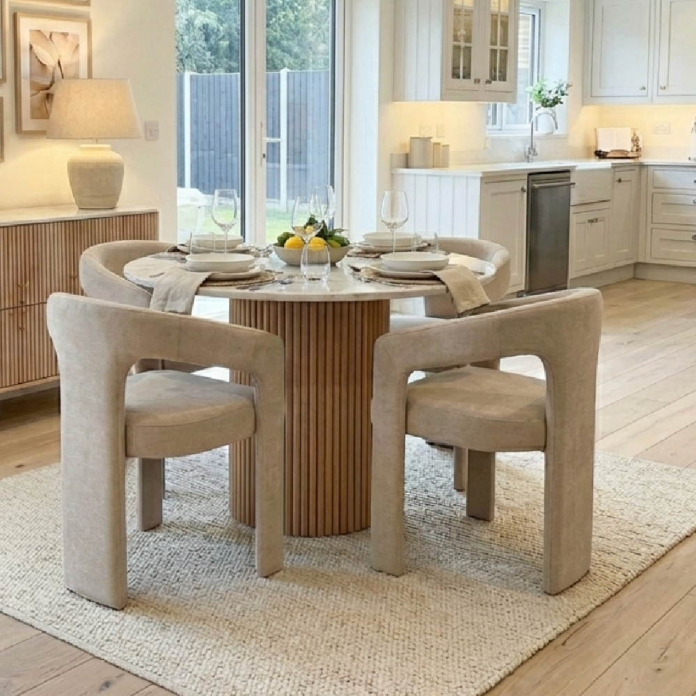 Reed Round Dining Table