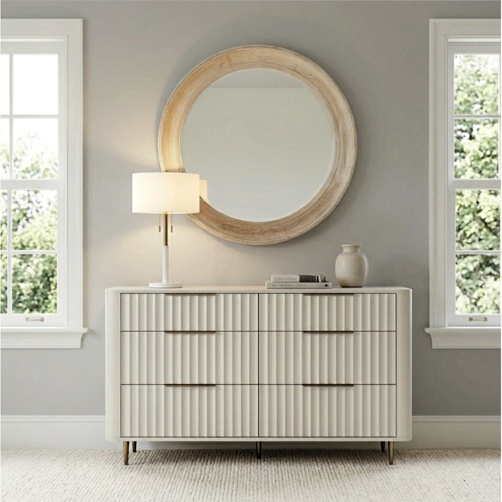 LILY 6 DRAWER WIDE CHEST