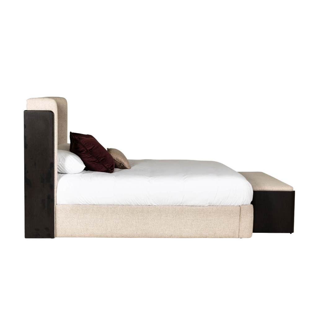Rhodes End of Bed Bench Ebony