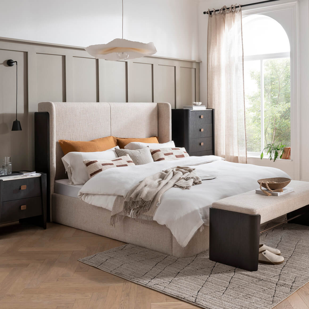 Rhodes 6ft Bed Ebony