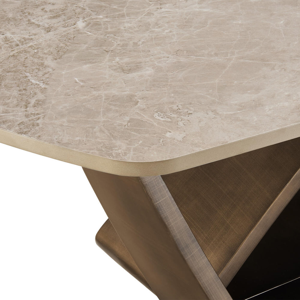 Vanosa Coffee Table Brown