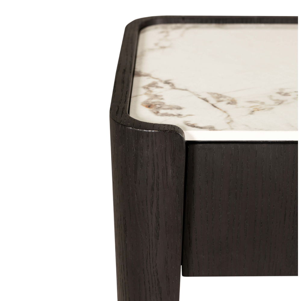 Rhodes 2 Drawer Desk/Dressing Table Ebony