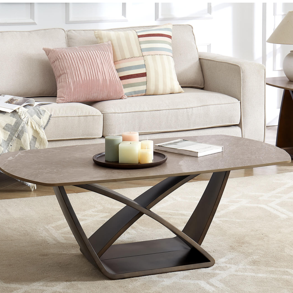 Vanosa Coffee Table Brown