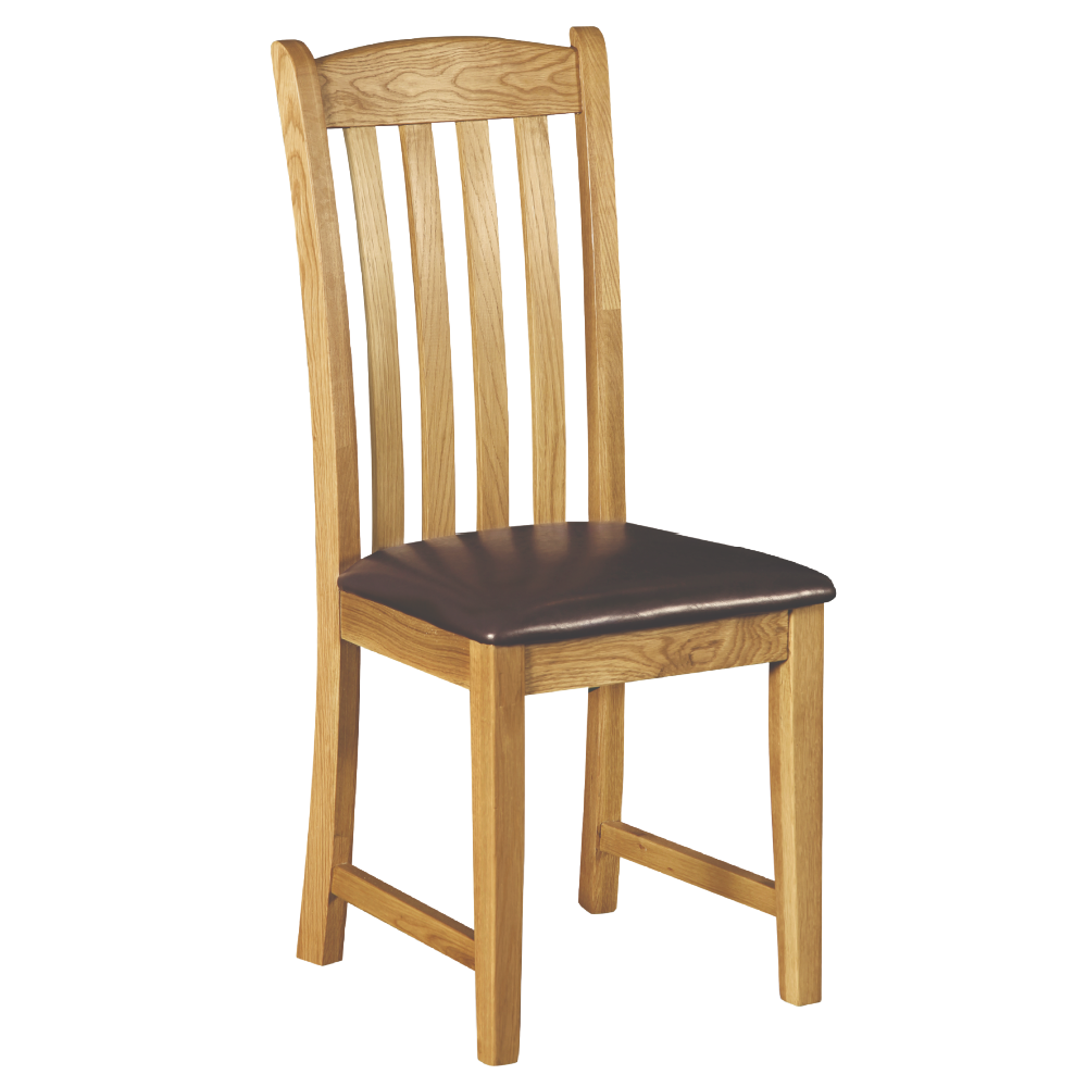Salisbury Rustic Oak Dining Chair | Wax Finish