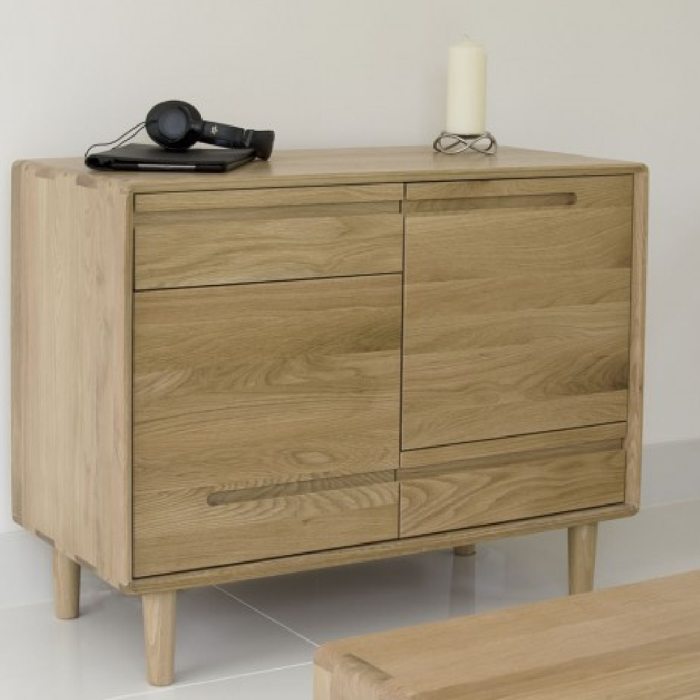 Scandic Oak Small Sideboard
