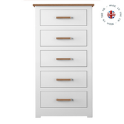 Modo Painted 5 Drawer Wellington