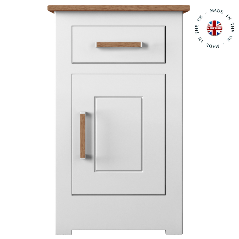 Modo Painted  1 Door/1 drawer Bedside