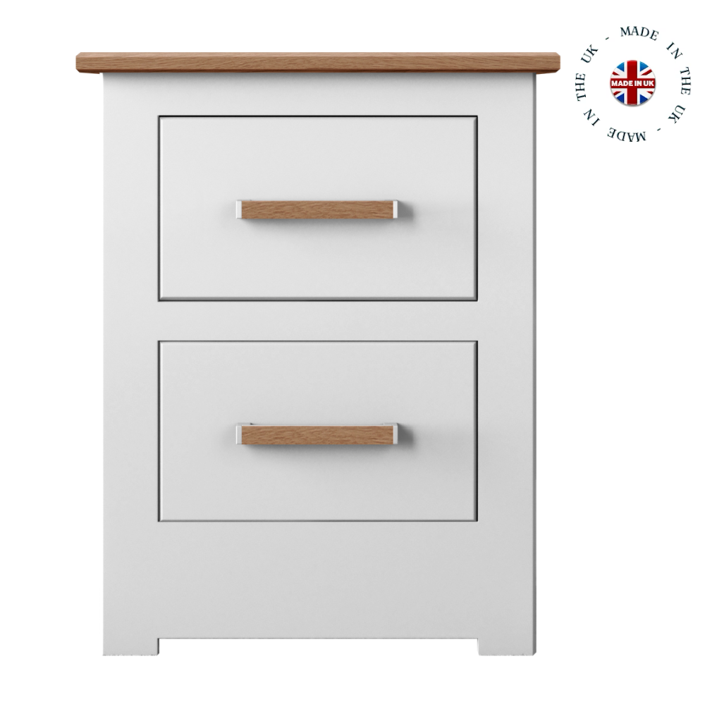 Modo Painted 2 drawer bedside