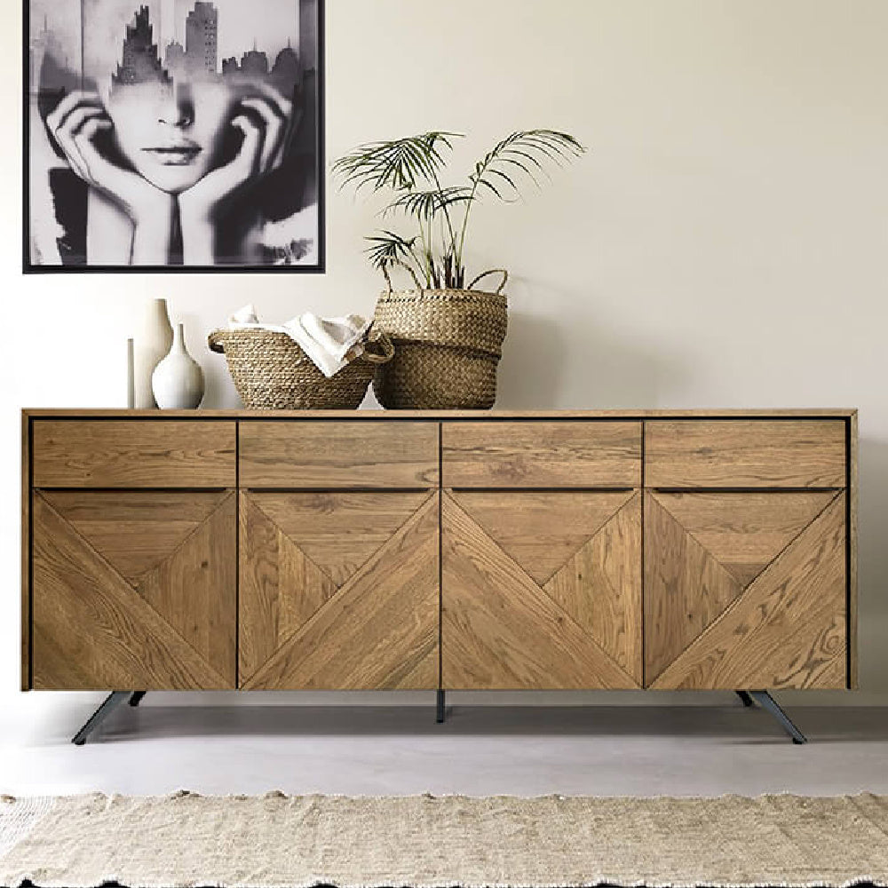 Hudson 4 Door Sideboard