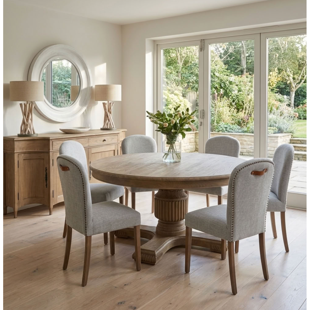 160cm Sofia Round Dining Table