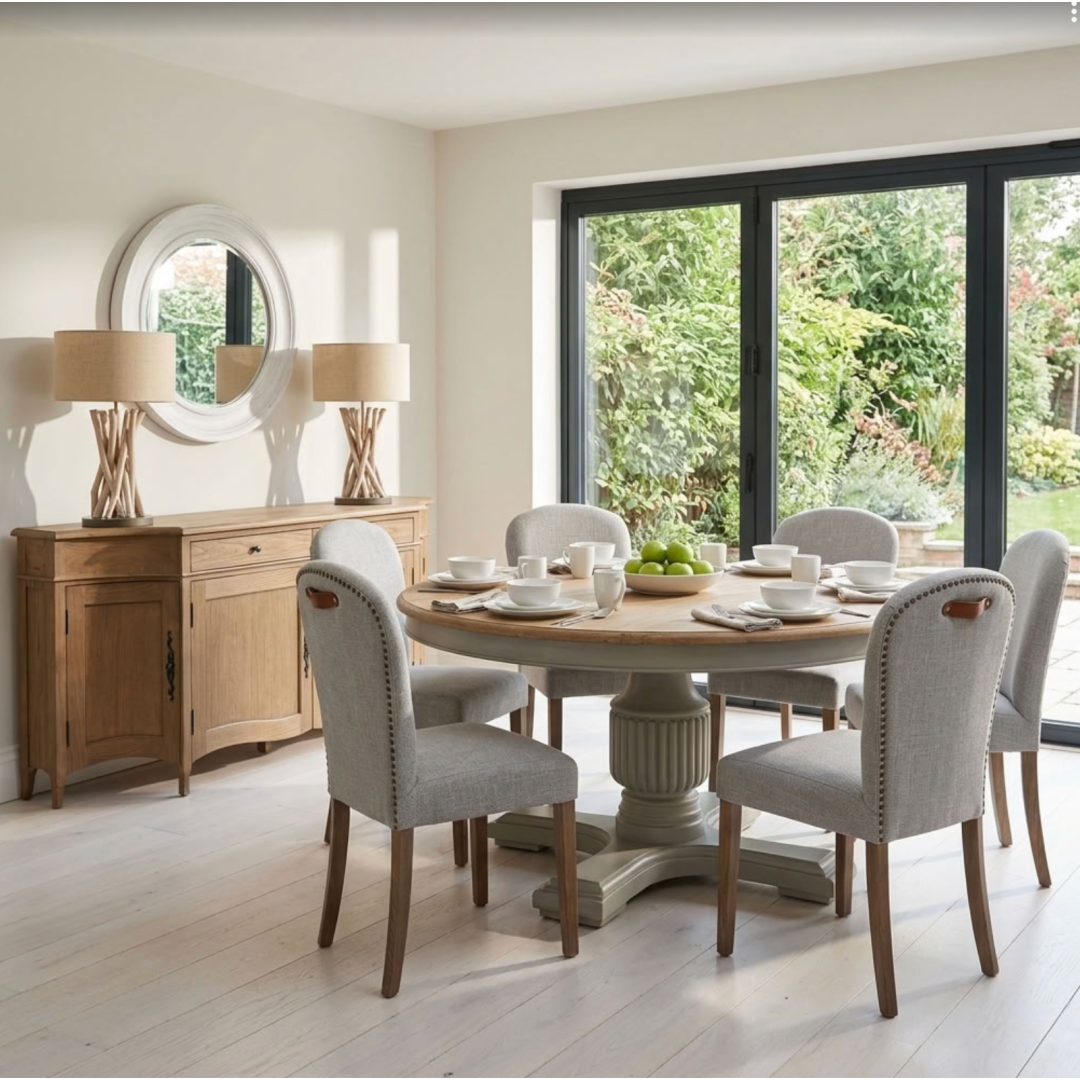 160cm Sofia Round Dining Table