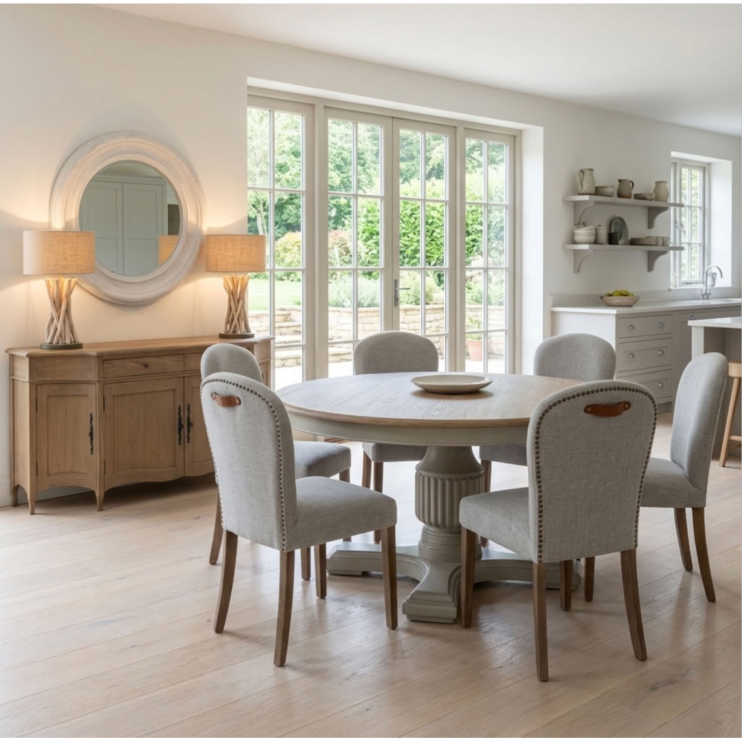 160cm Sofia Round Dining Table