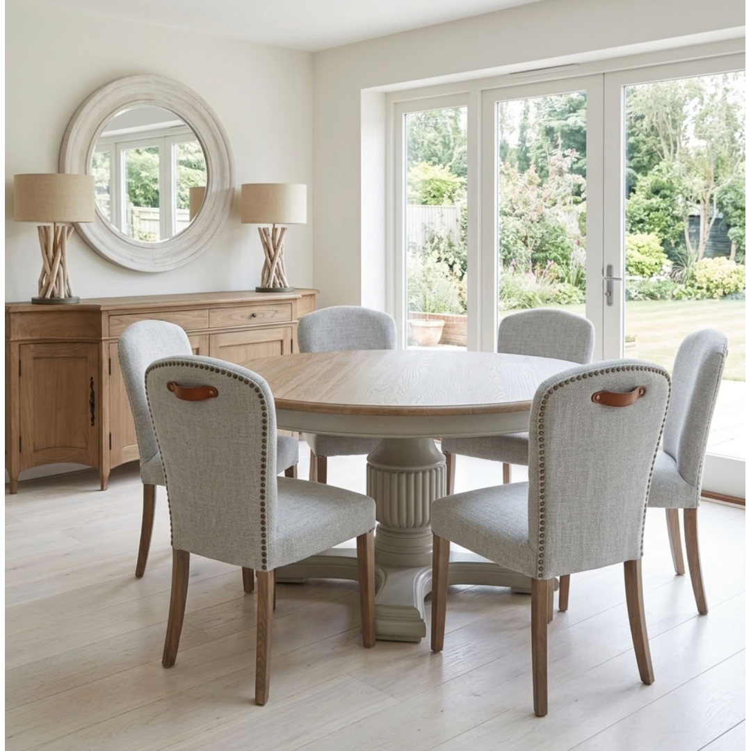 140cm Sofia Round Dining Table