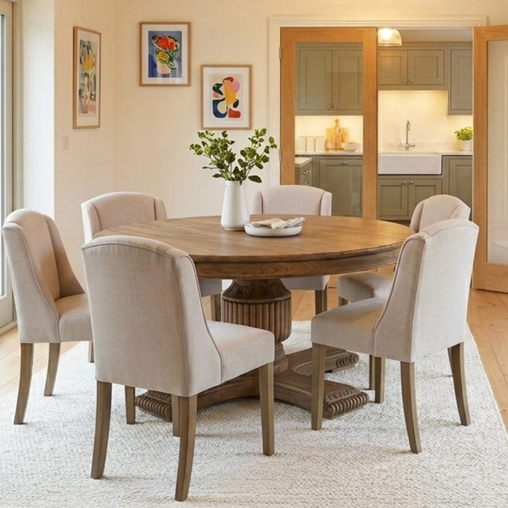 160cm Sofia Round Dining Table