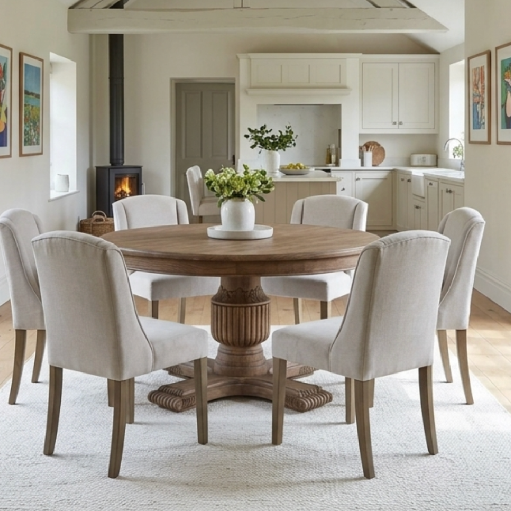 160cm Sofia Round Dining Table