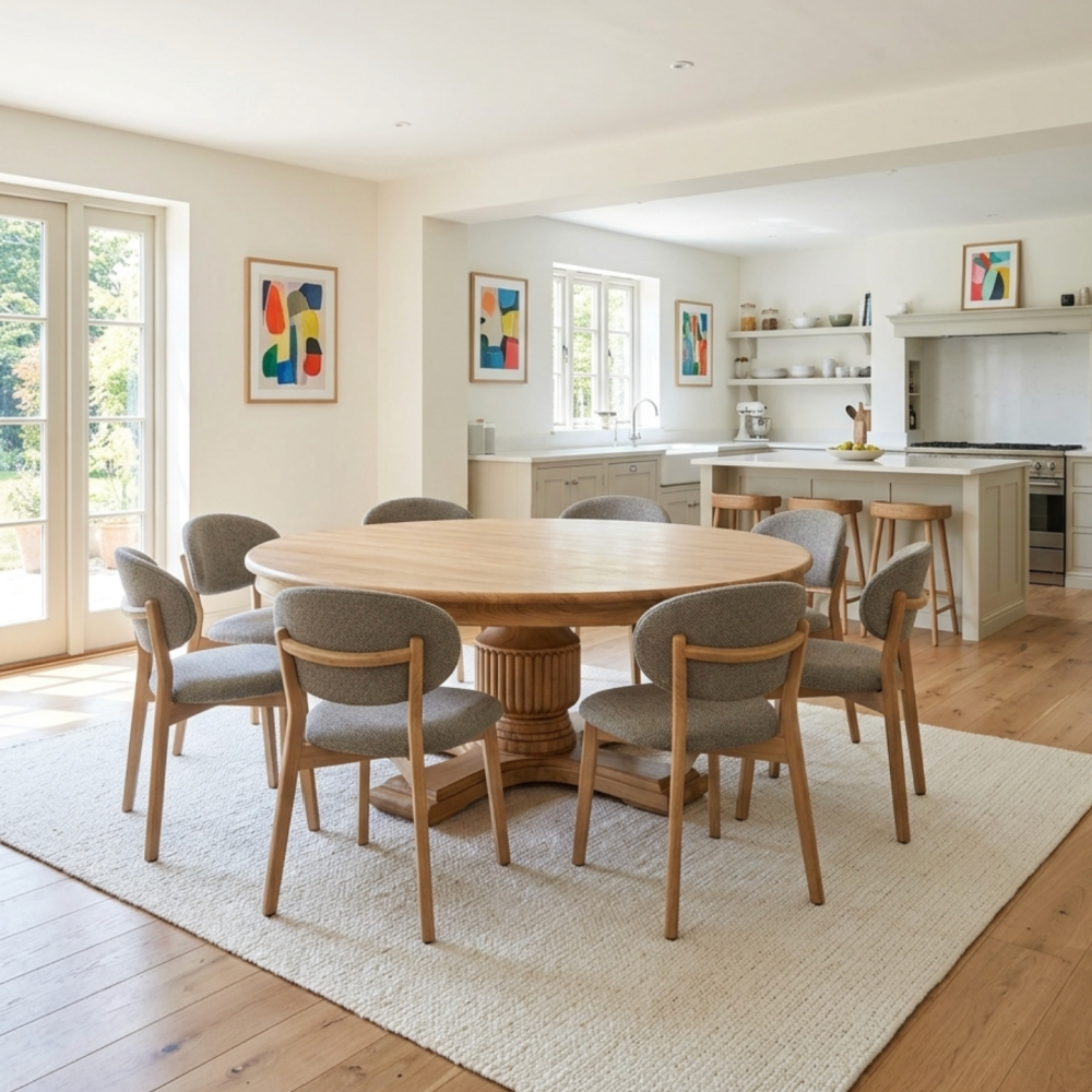 SET of 8 LEO DINING CHAIR For Sofia tables