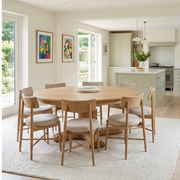 Set of 8 G-PLAN G Plan Flora Dining Chair Taupe fabric for sofia table