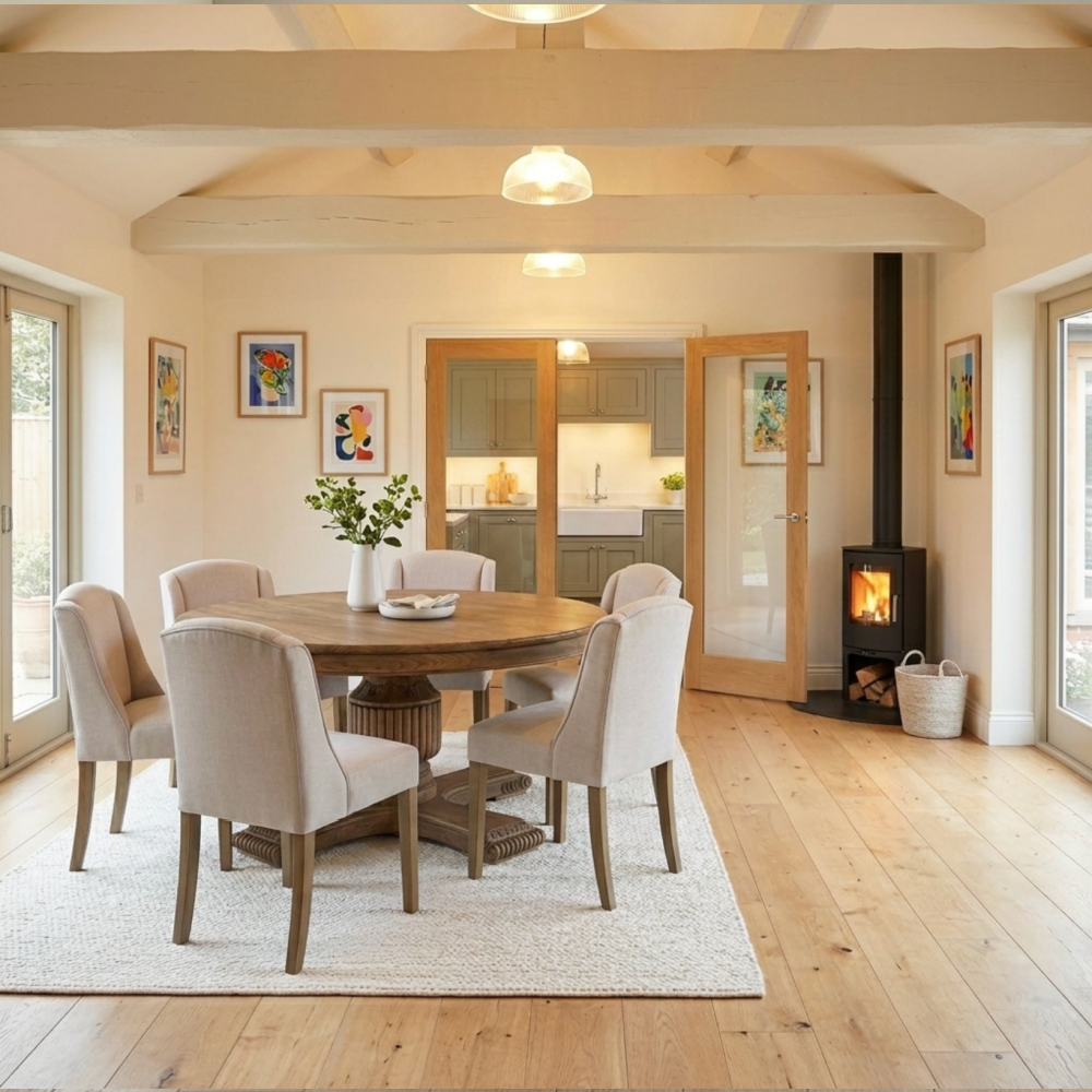 160cm Sofia Round Dining Table
