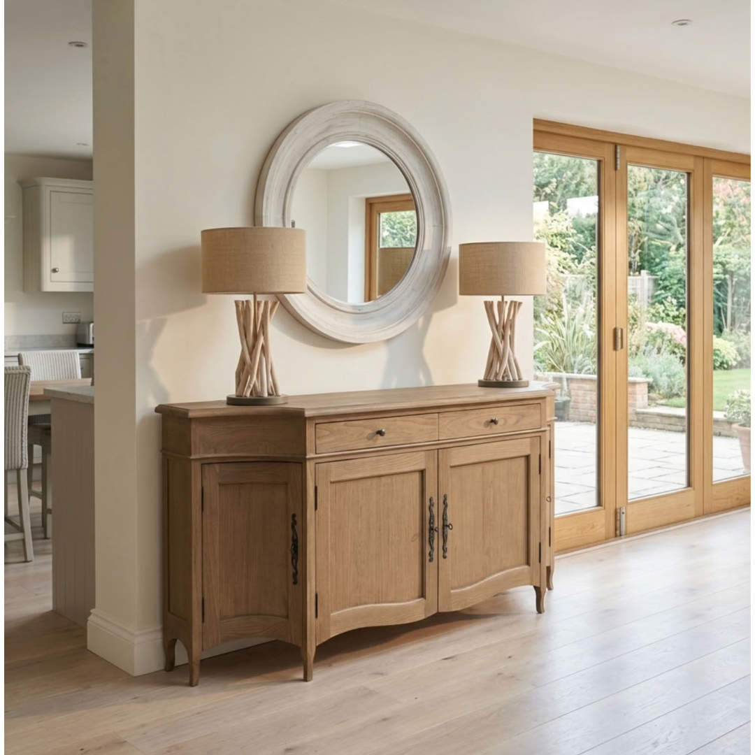 Sofia Sideboard Rustic Smoked Oak