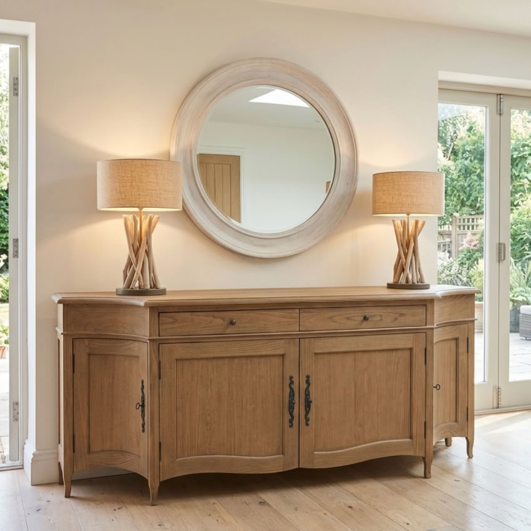 Sofia Sideboard Rustic Smoked Oak