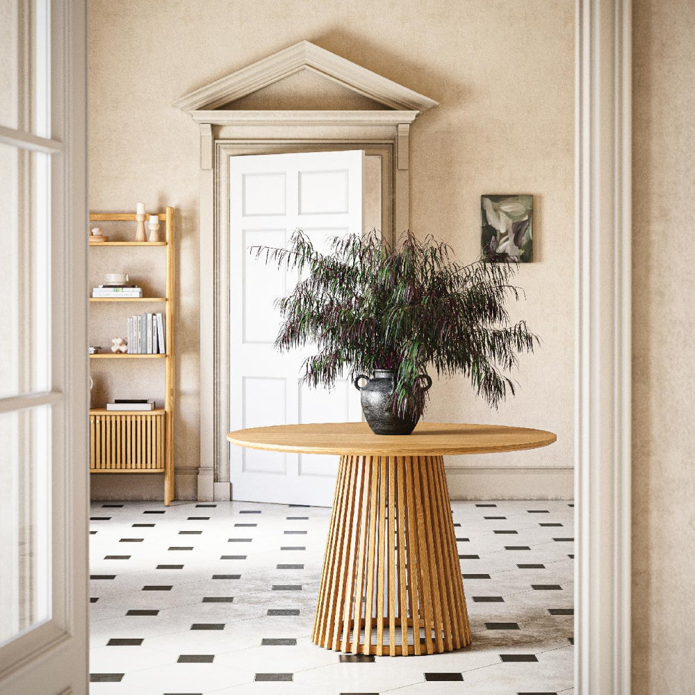 Soho Oak Round Dining Table