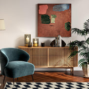 Soho Oak Large Sideboard