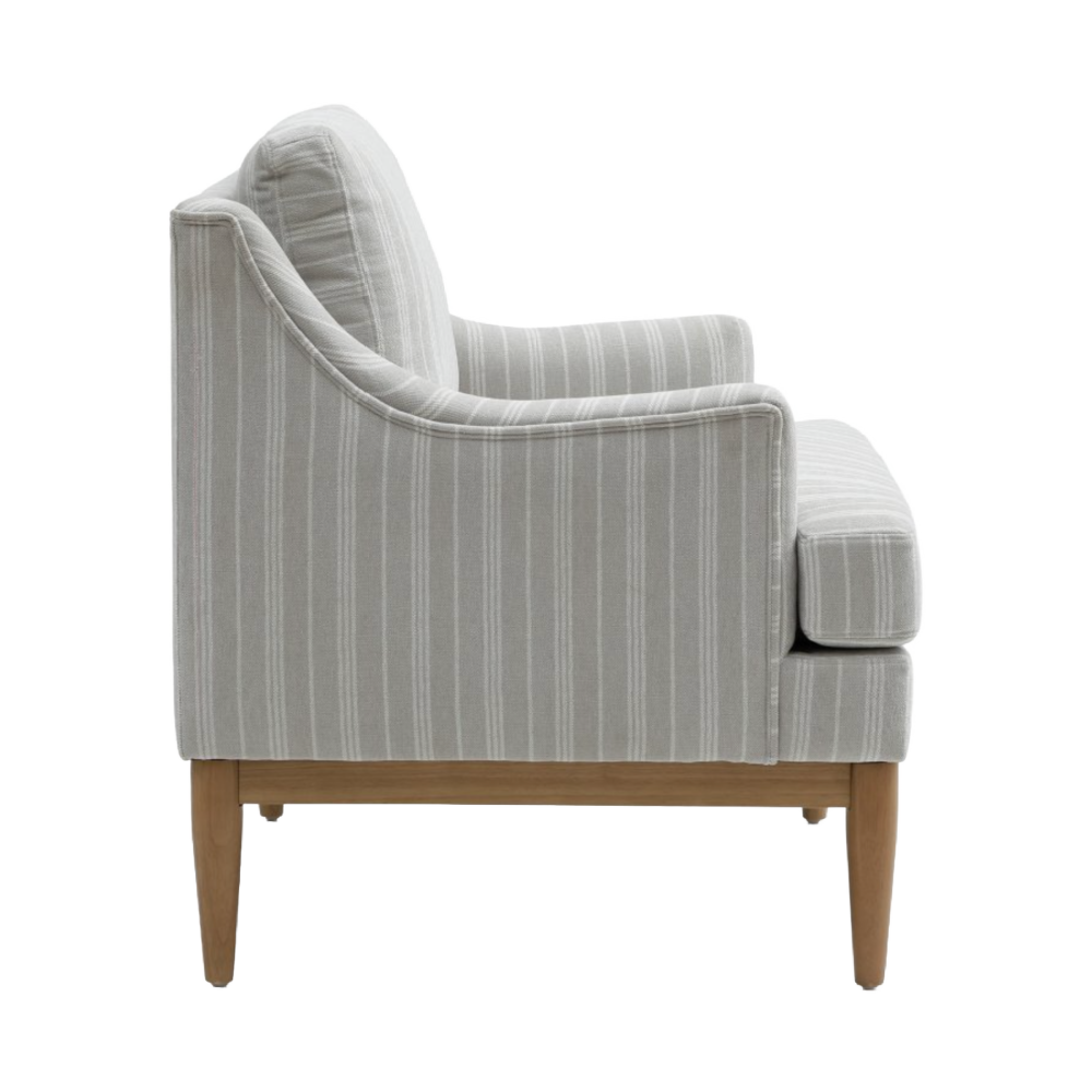 Briar Chair Natural Stripped Chenille