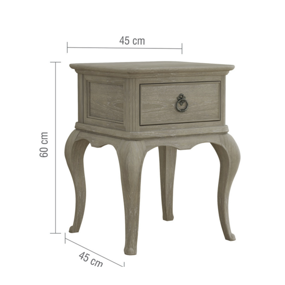 Search   Willis and Gambier Camille Bedside Table -