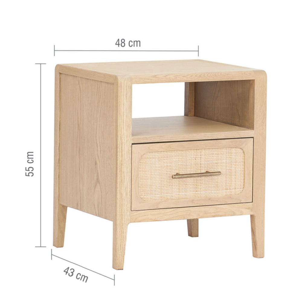 Willis & Gambier Casera 1 Drawer Bedside