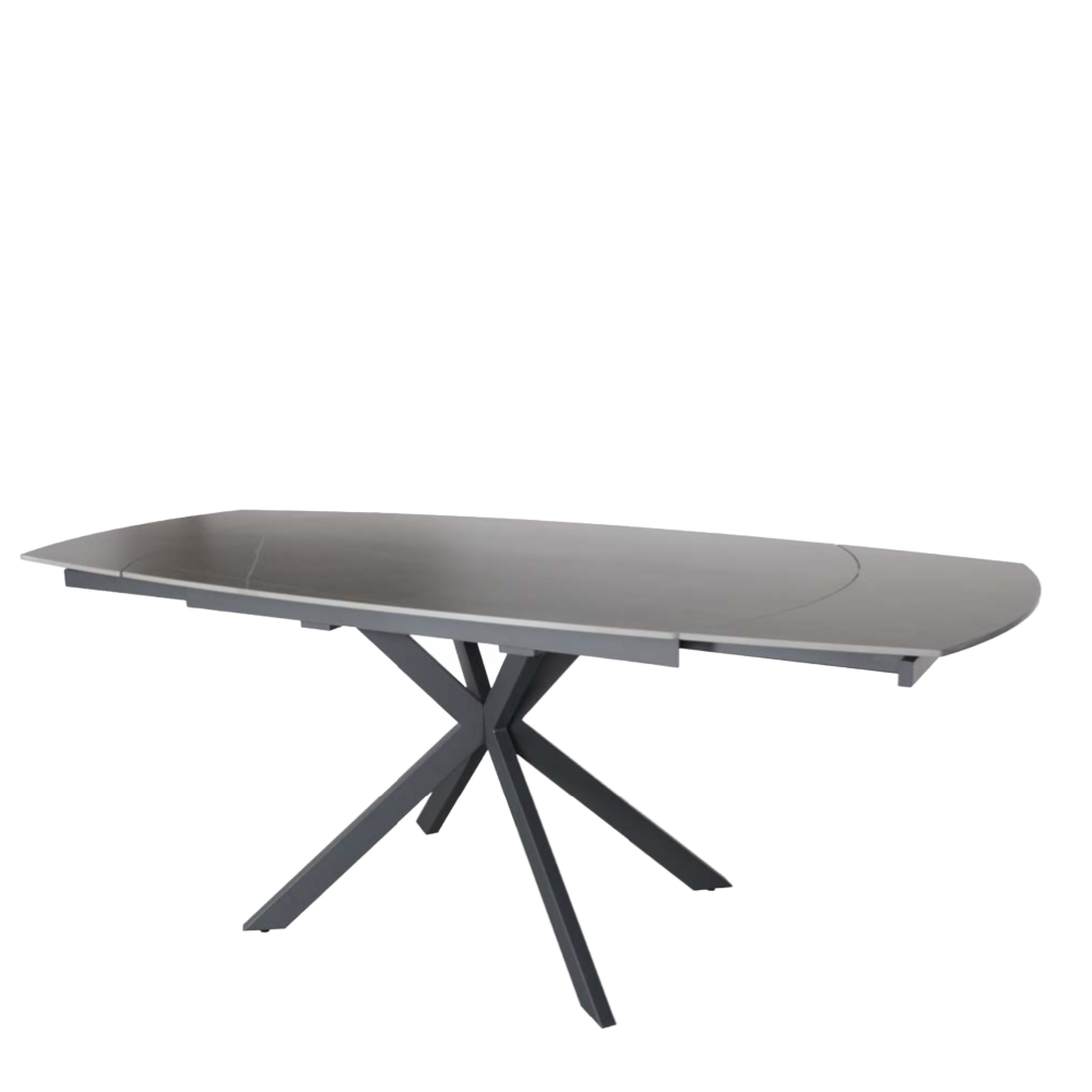 Synted 140cm-200cm Extending Dining Table Grey