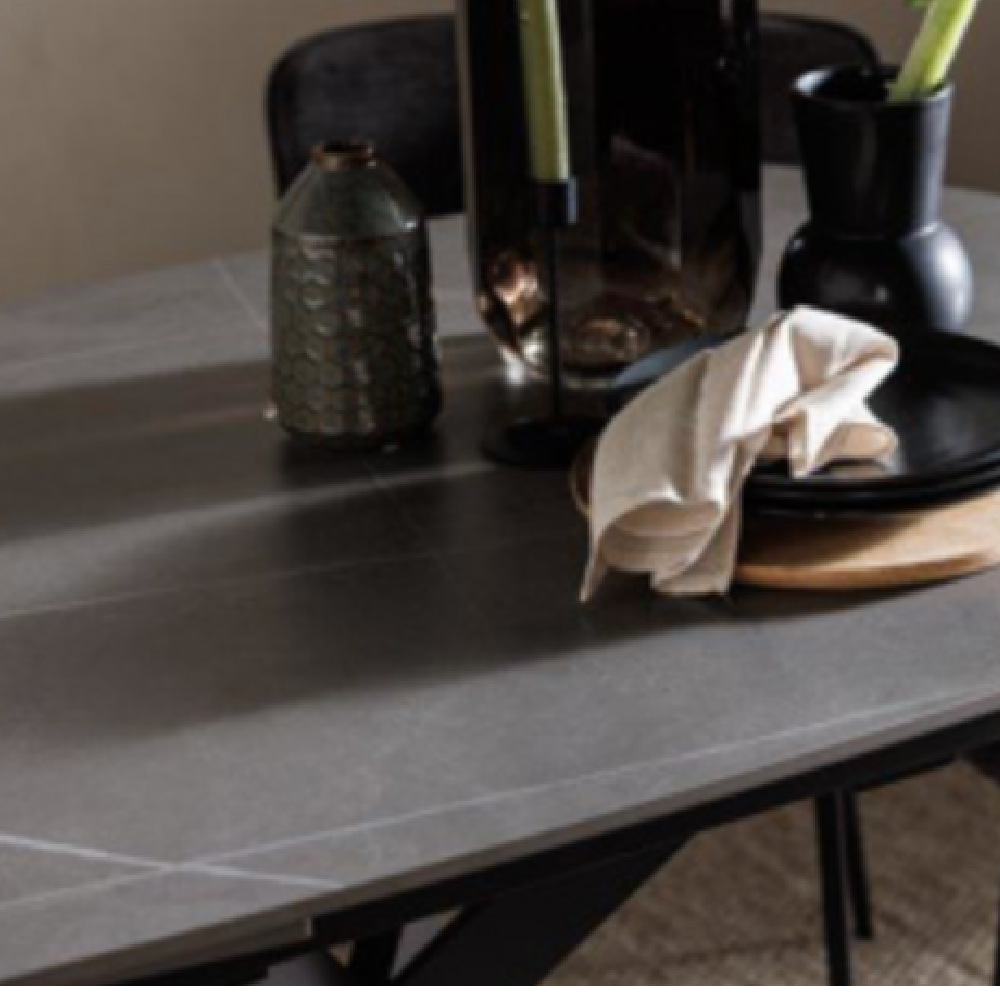 Synted 140cm-200cm Extending Dining Table Grey